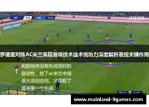 罗德里对阵AC米兰英超赛场技术战术统治力深度解析表现关键作用